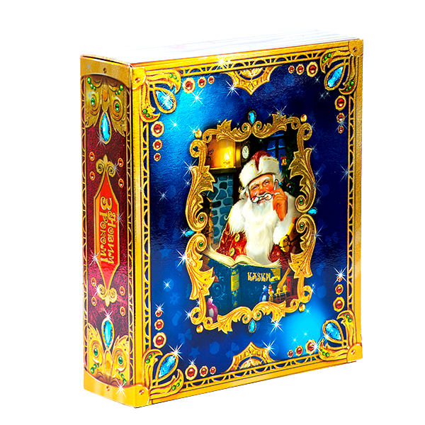 Солодкий новорічний подарунок №28.1, 600 г., КРАСИВІ РІШЕННЯ